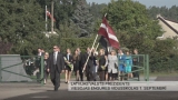 Latvijas Valsts prezidents viesojas Engures vidusskolas 1. septembrī 